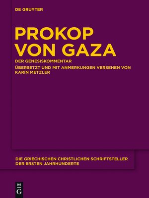 cover image of Prokop von Gaza